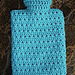 X Marks the Spot Hot Water Bottle Cozy pattern 