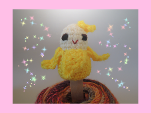 Bananfingerpuppet - Amy Englehart