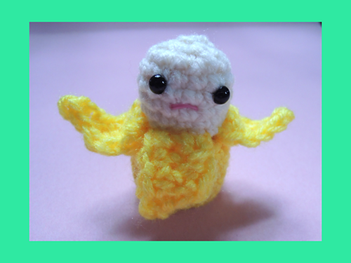 Bananfingerpuppet - Amy Englehart