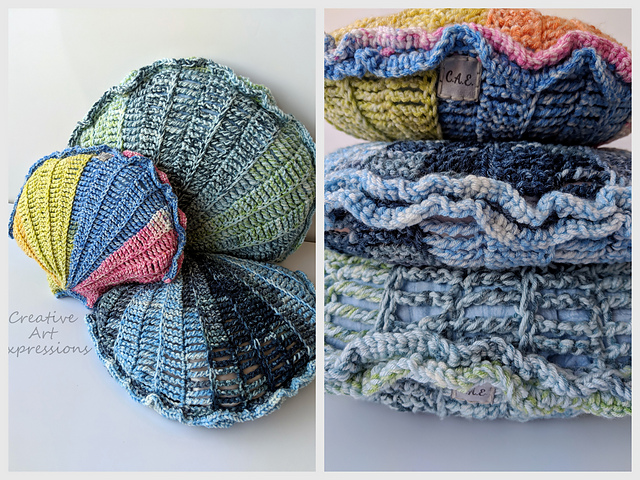 shell cushion pattern