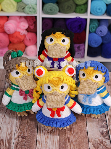 School Girl Duck Modifications
