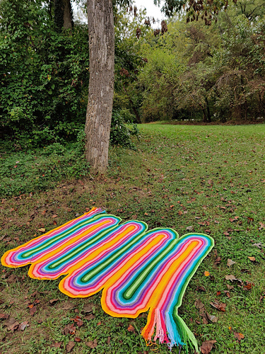 Ribbon Canyon Blanket - Ashley Zhong