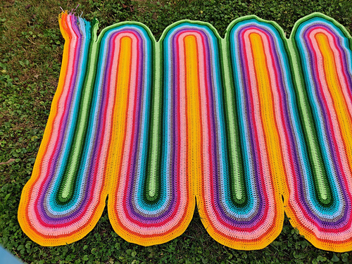 Ribbon Canyon Blanket - Ashley Zhong