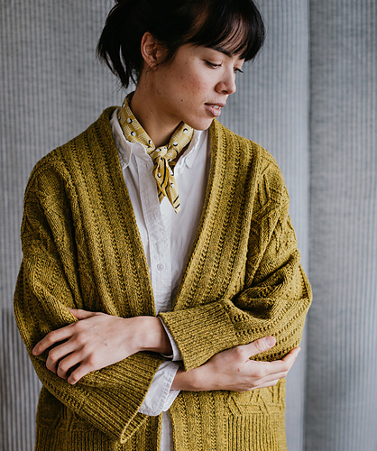 Ribbed Cardigan Drought main image 1