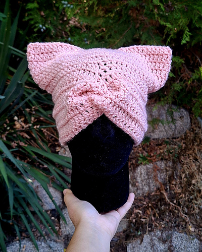 Twisted Cat Ear Beanie