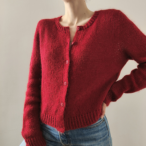 Kognac Cardigan - Atelier Castin