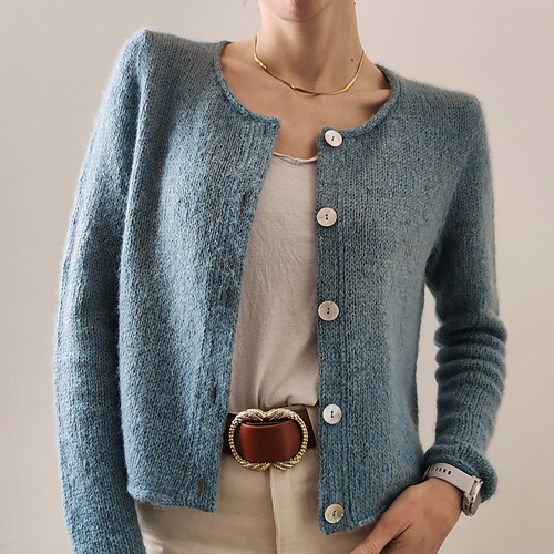 Kognac Cardigan - Atelier Castin