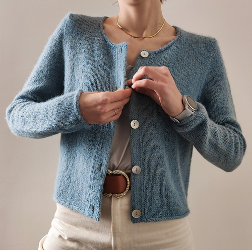 Kognac Cardigan - Atelier Castin