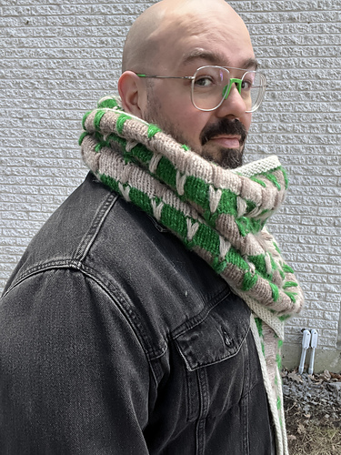 Ravelry: BLOC SHAWL pattern by Jean-Philippe Cliche