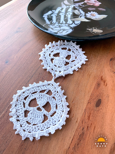 Skalle Bordløper Veggoppheng Eske-dekorasjon - Atelier Sonny Days