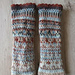 WRIST WARMERS „Hazelnut“ pattern 