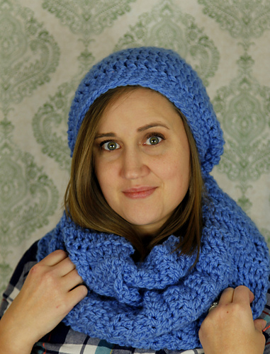 MJ Infinity Scarf and Slouchy Hat photo 1