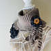 As Petals Fall Neck Warmer pattern 