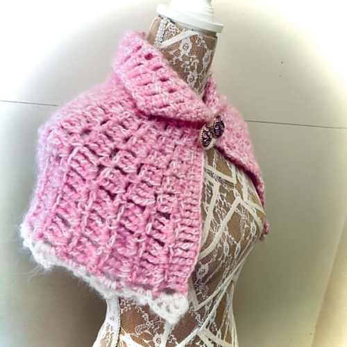 Cotton Candy Capelet