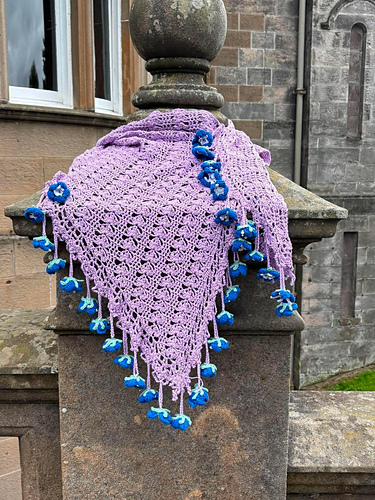 The Legend of Bell Flower Hallow Shawl