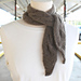 Cable Cashmere Scarf pattern