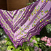 The Scatterlight Shawl pattern 