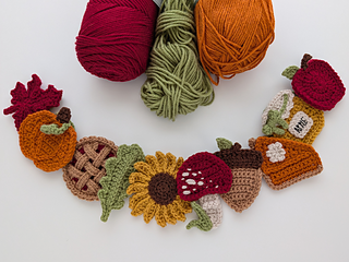 Ravelry: Feels Like Autumn Garland pattern by Alexis Pera