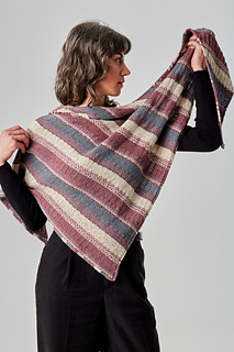 Size 2 (Shawl) shown in 
Whale+Shrimp+Pearl