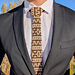 The Maze Tie pattern