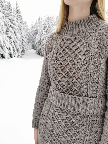 Ravelry: Crystal sweater dress pattern by Ayo.loops Ravelry: Crystal sweater dress pattern by Ayo.loops