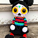 Dia Death a Day of the Dead Doll pattern 