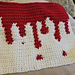 Blood Drip Tapestry 40x40 pattern