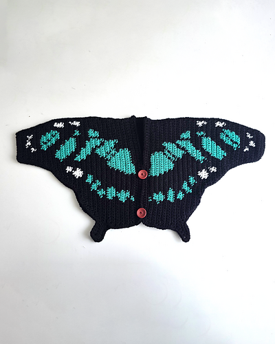 Malachite Butterfly Cardigan