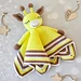 Giraffe Lovey pattern 