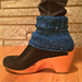 Seed stitch clog toppers photo 3