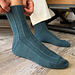 French Braid Socks pattern