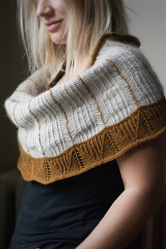 編み物① Ravelry: CÉRÈS Snood pattern by Beatrice Mase