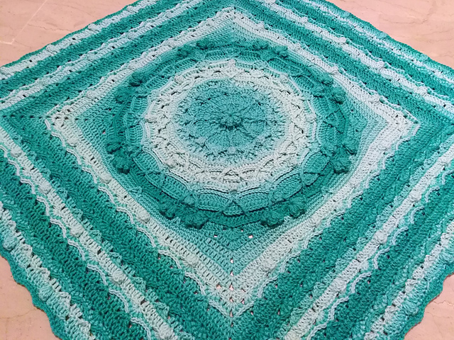 Ravelry High Tide Waves Pattern By Bebablanket