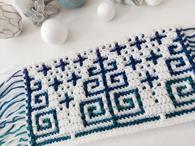 Christmas mosaic patterns free