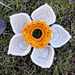 Daffodil Scrunchie pattern