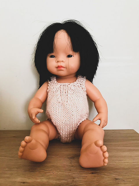 miniland doll romper
