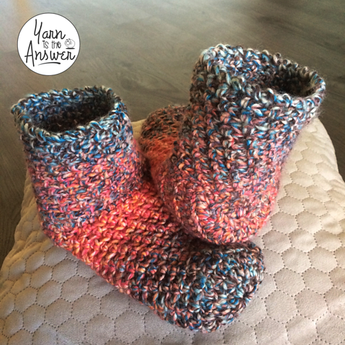 Wooly slipper socks photo 2