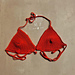 Top Bikini Onde pattern 
