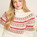 M6723 Pull jacquard circulaire pattern