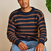 Pull rayé homme M6574 pattern