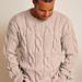 Pull homme à torsades M6578 pattern