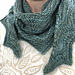 Seafoam Crescent Shawl pattern 