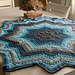 6-Day Supernova Blanket pattern 