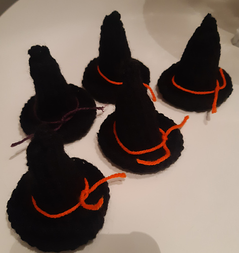 Little Witch's Hat - Halloween Decoration photo 3