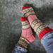 Geniet van de Winter sokken pattern 