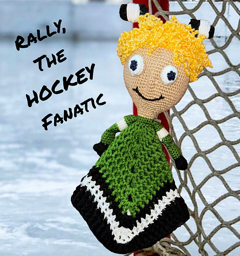 Rally - The HOCKEY Fanatic - BigBrainCrochet
