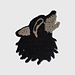 Howling Wolf Applique pattern 
