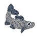 River Fish Applique pattern 