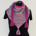 Quoll Shawl with Tassels pattern