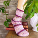 Slipped Stitch Socks pattern 